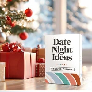 Date Night Ideas Scratch Off Cards
